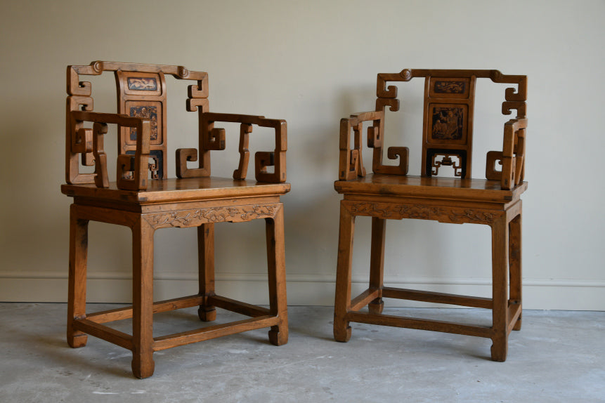 Antique Chinese Side Chairs