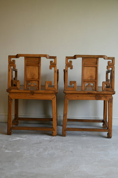 Antique Chinese Side Chairs