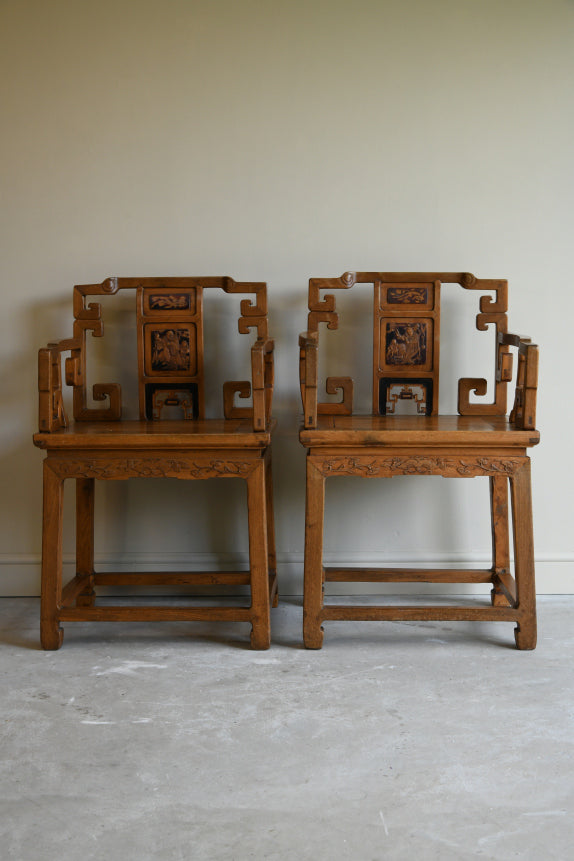Antique Chinese Side Chairs