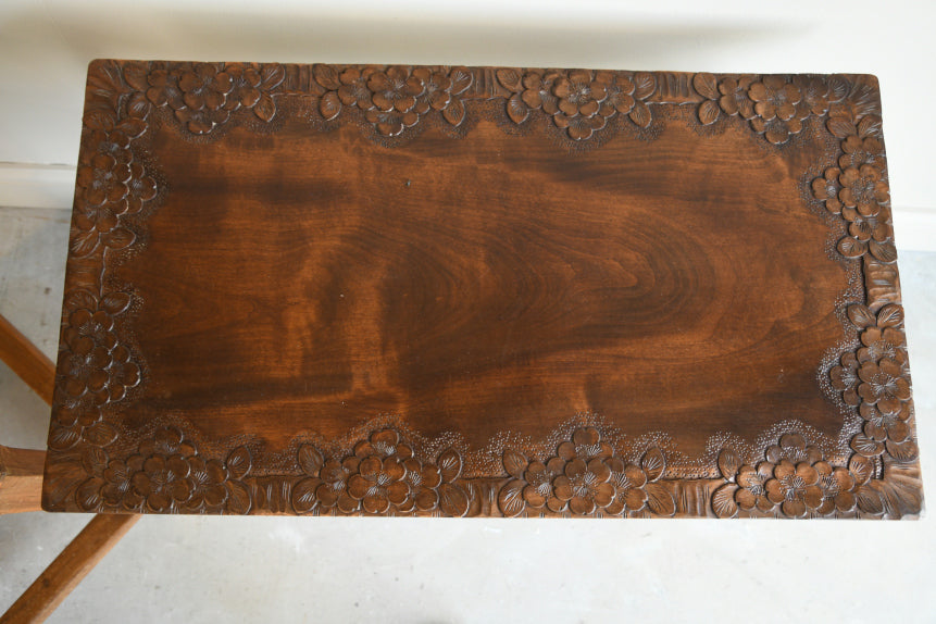 Carved Oriental Table