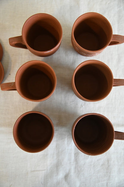 Chinese Red Clay Teapot & Cups