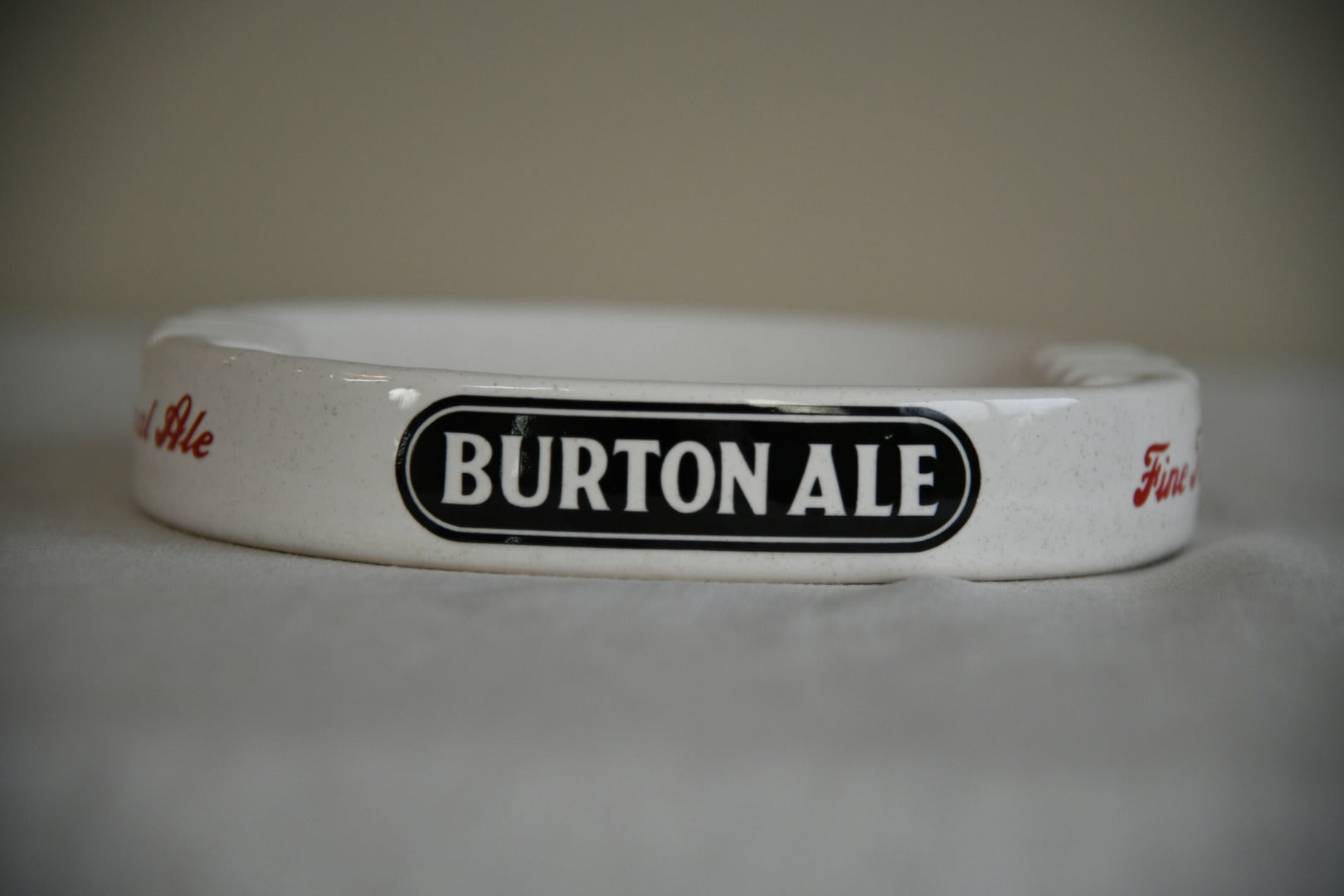 Burton Ale Ceramic Ashtray