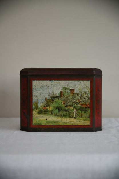 Large Vintage Tin