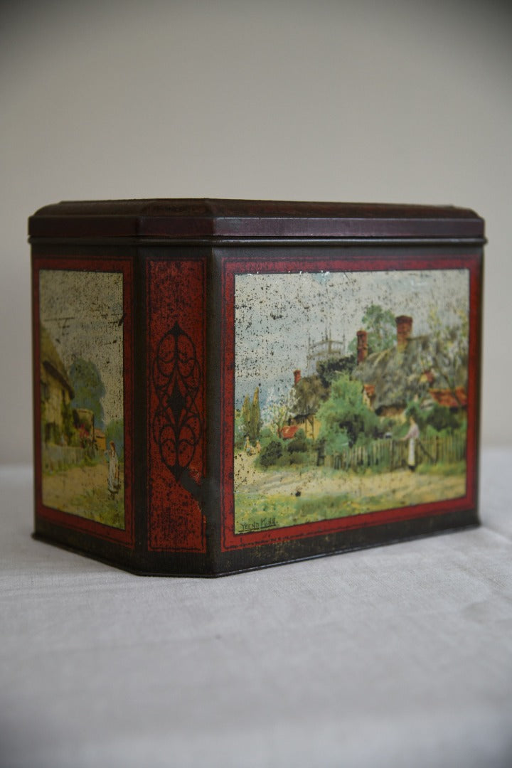 Large Vintage Tin