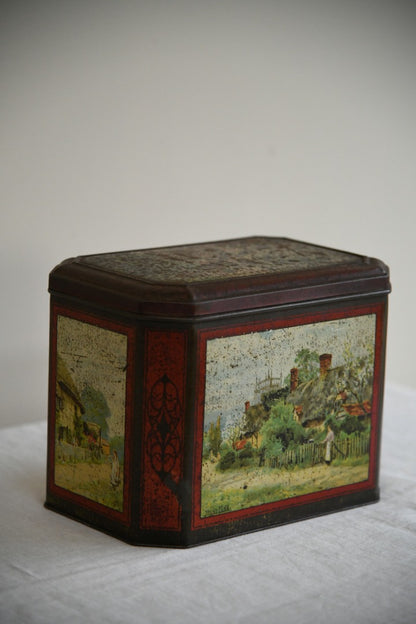 Large Vintage Tin