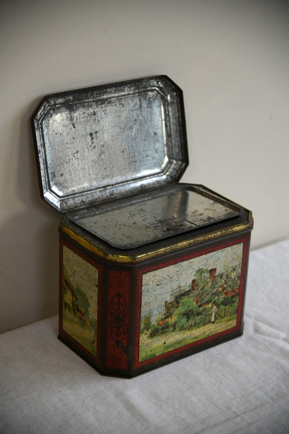 Large Vintage Tin