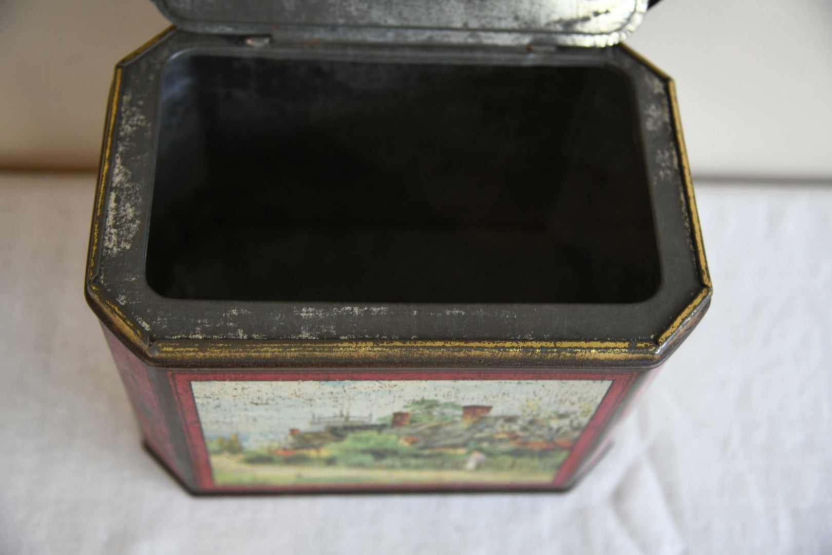 Large Vintage Tin