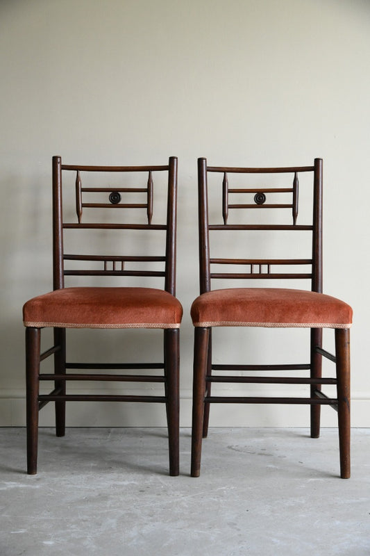 Pair Morris & Co Style Occasional Chairs