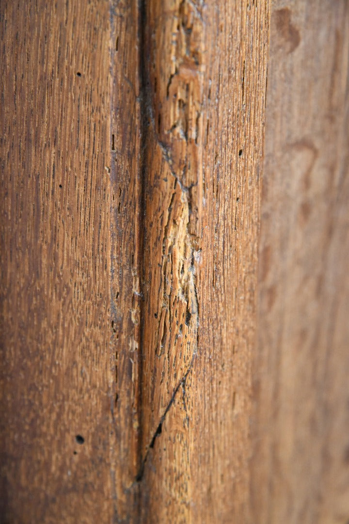 French Carved Oak Cupboard