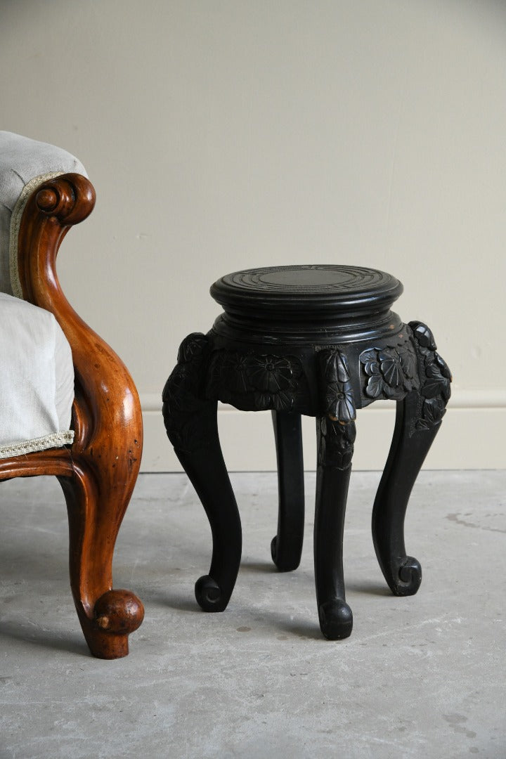 Ebonised Japanese Plant Stand