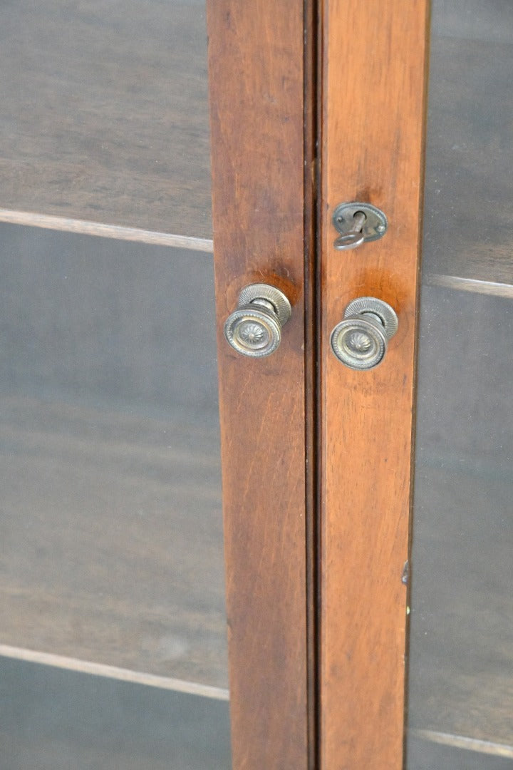 Mahogany Glazed Bookcase