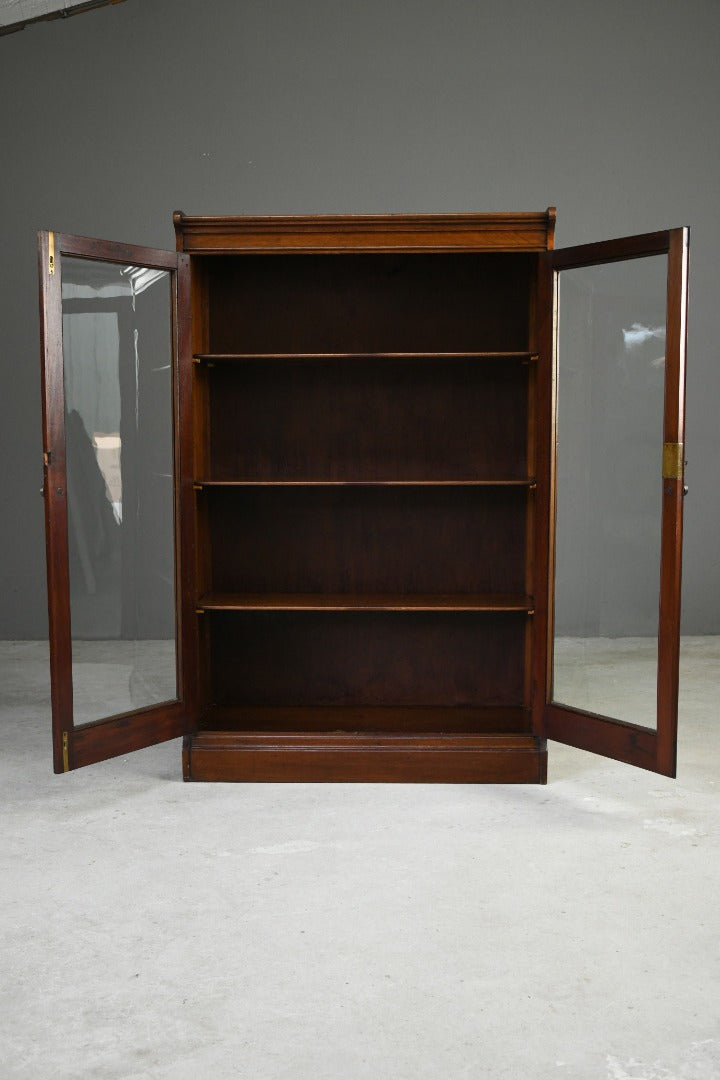 Mahogany Glazed Bookcase