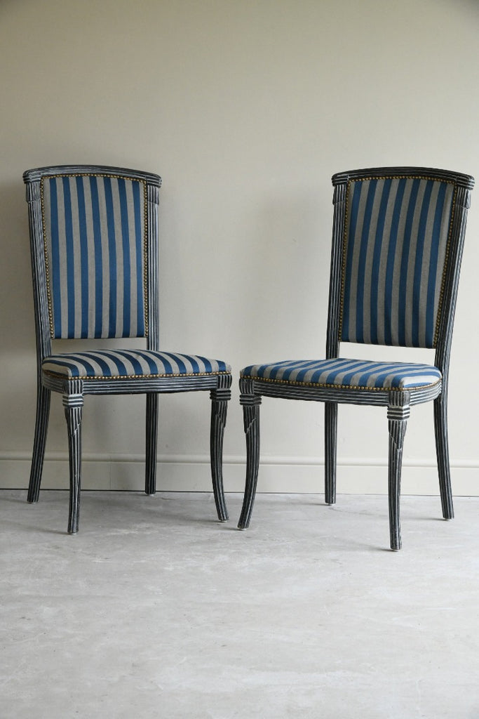 Pair French Style Occasional Chairs