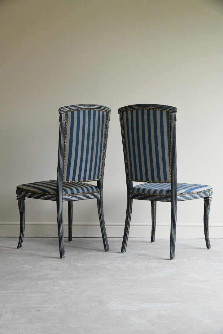 Pair French Style Occasional Chairs – Kernow Furniture