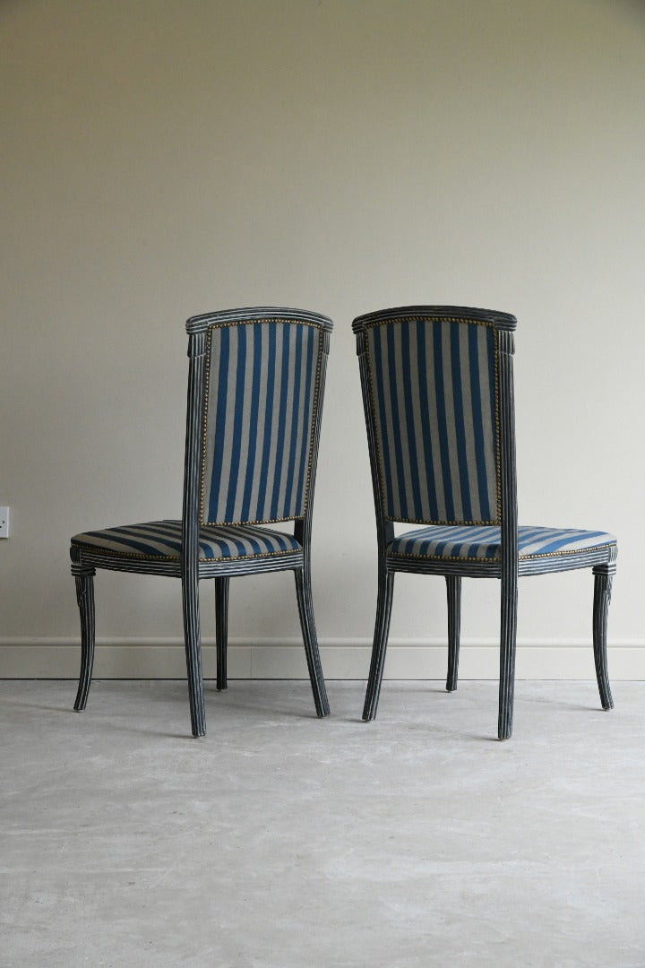 Pair French Style Occasional Chairs