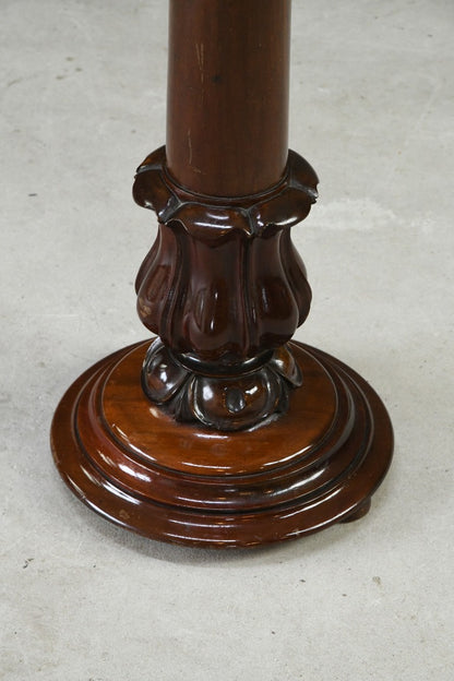 Victorian Mahogany Torchere