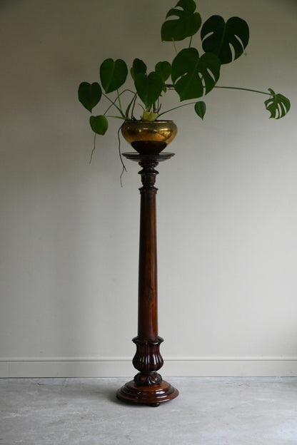 Victorian Mahogany Torchere