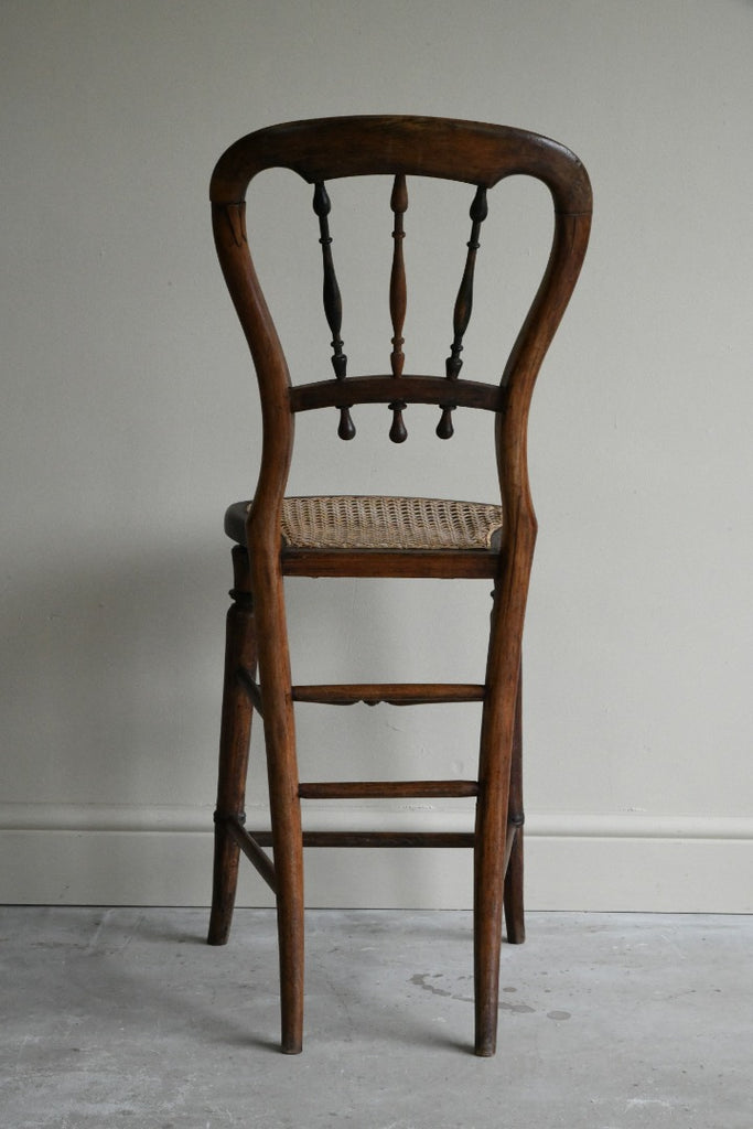 Victorian Stained Beech Childs High Chair