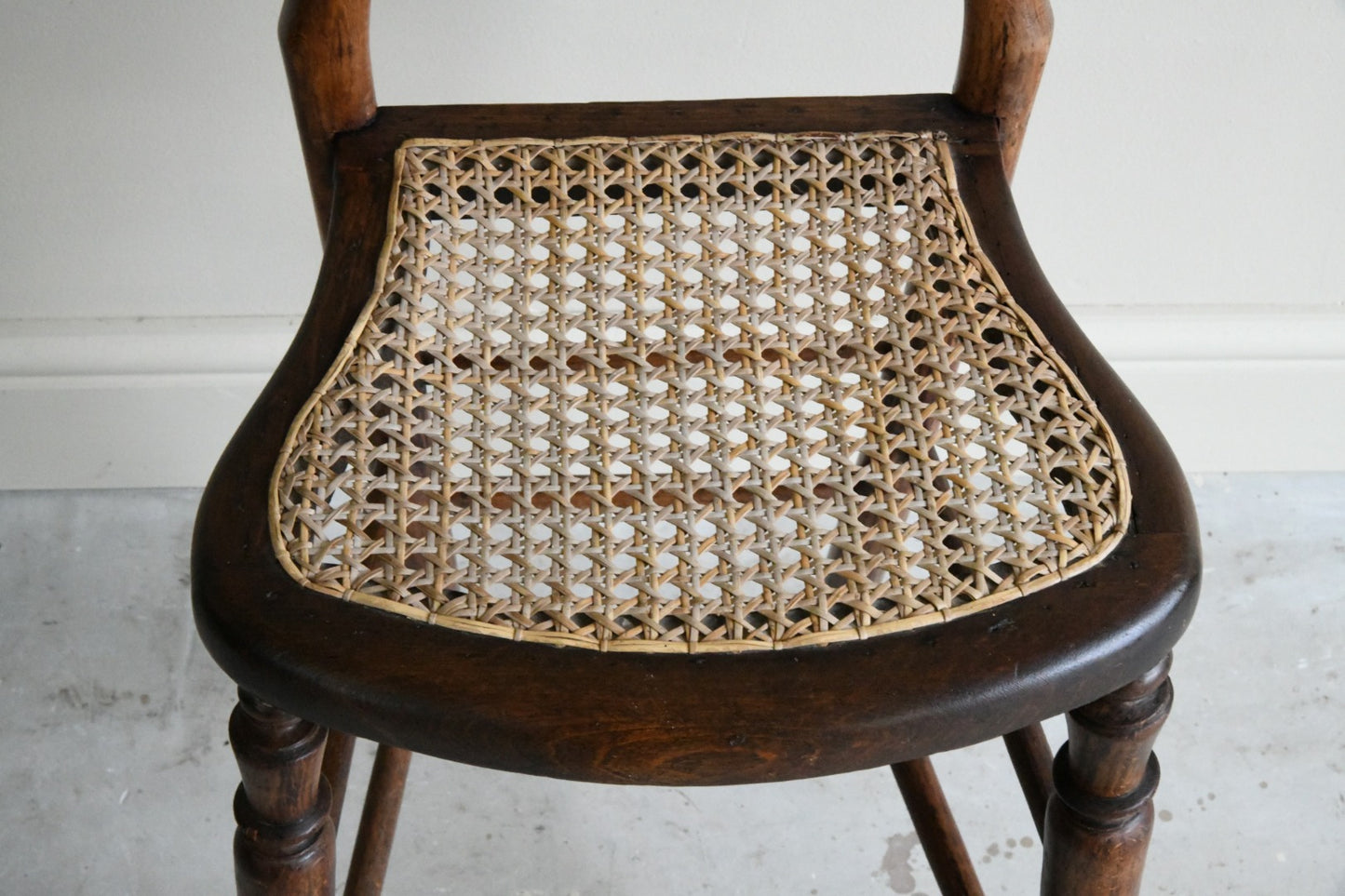 Victorian Stained Beech Childs High Chair