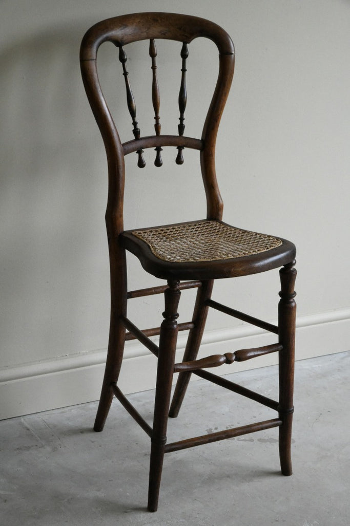Victorian Stained Beech Childs High Chair