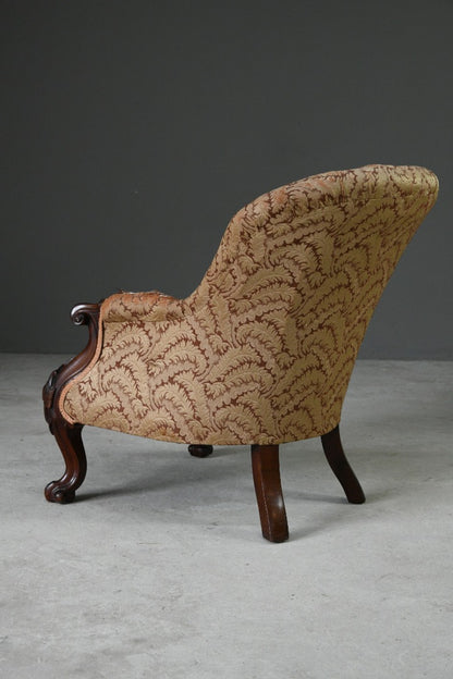 Victorian Mahogany Armchair