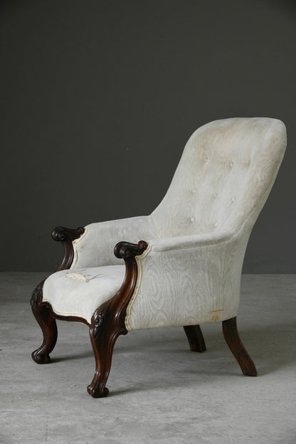 Victorian Rosewood Armchair