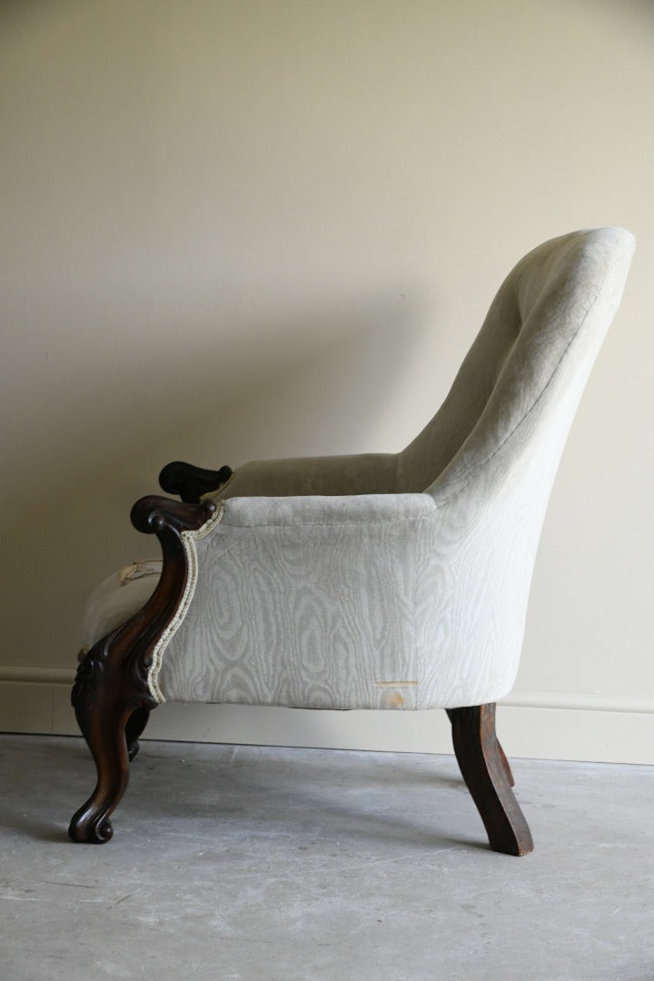 Victorian Rosewood Armchair