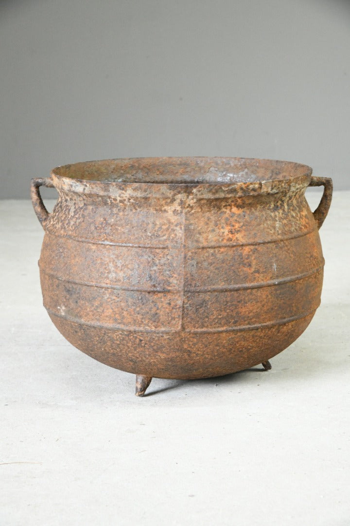 Antique Cast Iron Cauldron