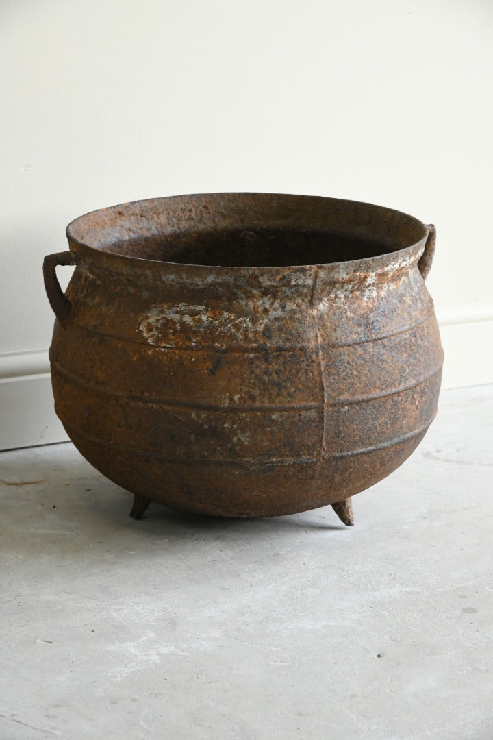 Antique Cast Iron Cauldron