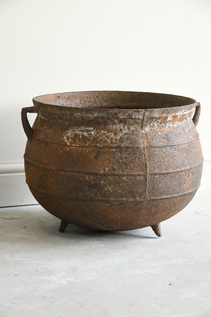 Antique Cast Iron Cauldron