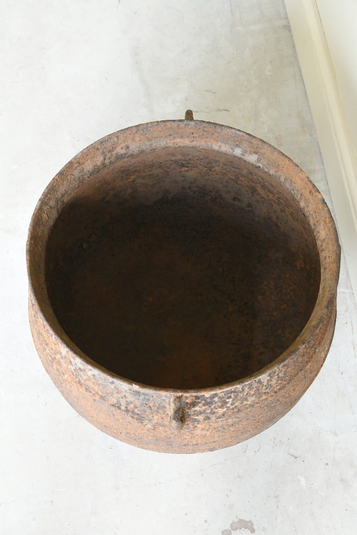 Antique Cast Iron Cauldron