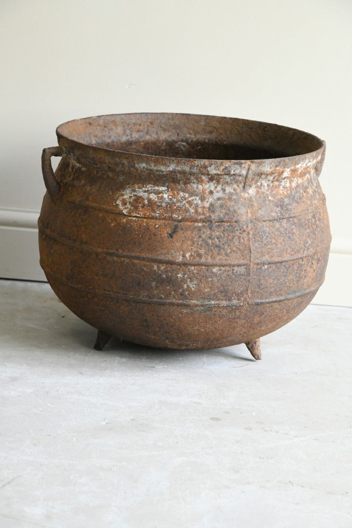 Antique Cast Iron Cauldron