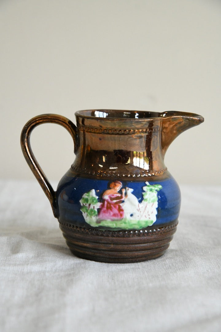 Antique Victorian Lustre Ware Jugs