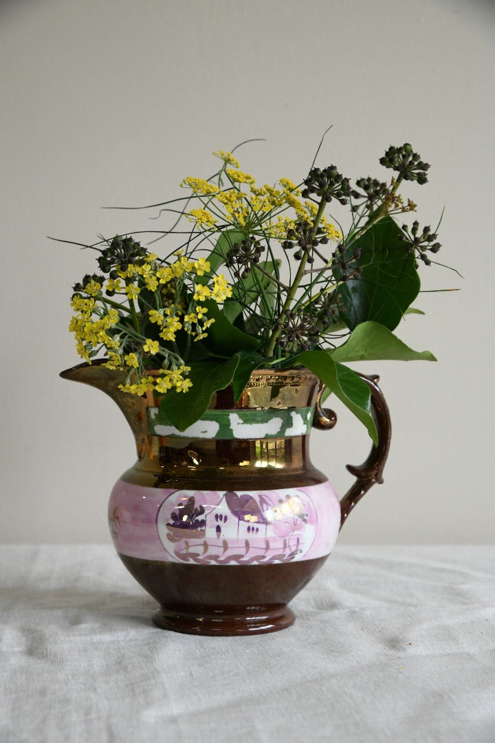 Victorian Lustre Jug