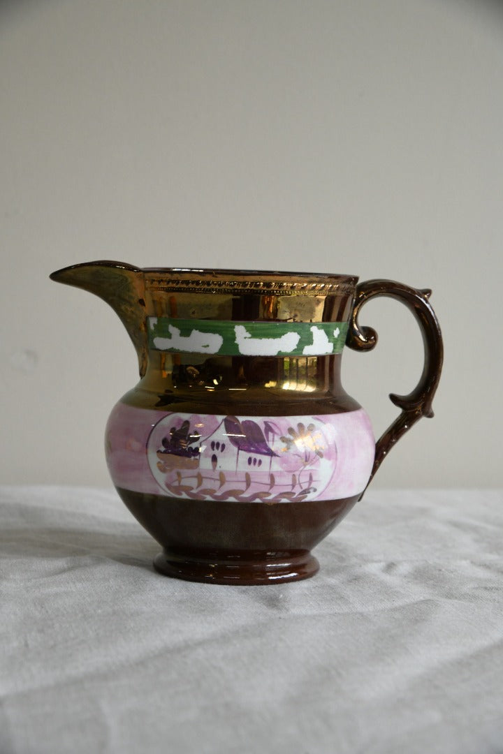 Victorian Lustre Jug