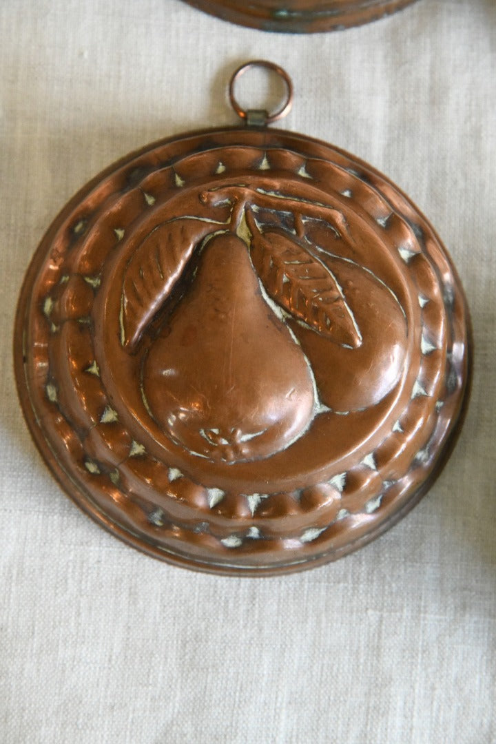 Collection Vintage French Copper Moulds