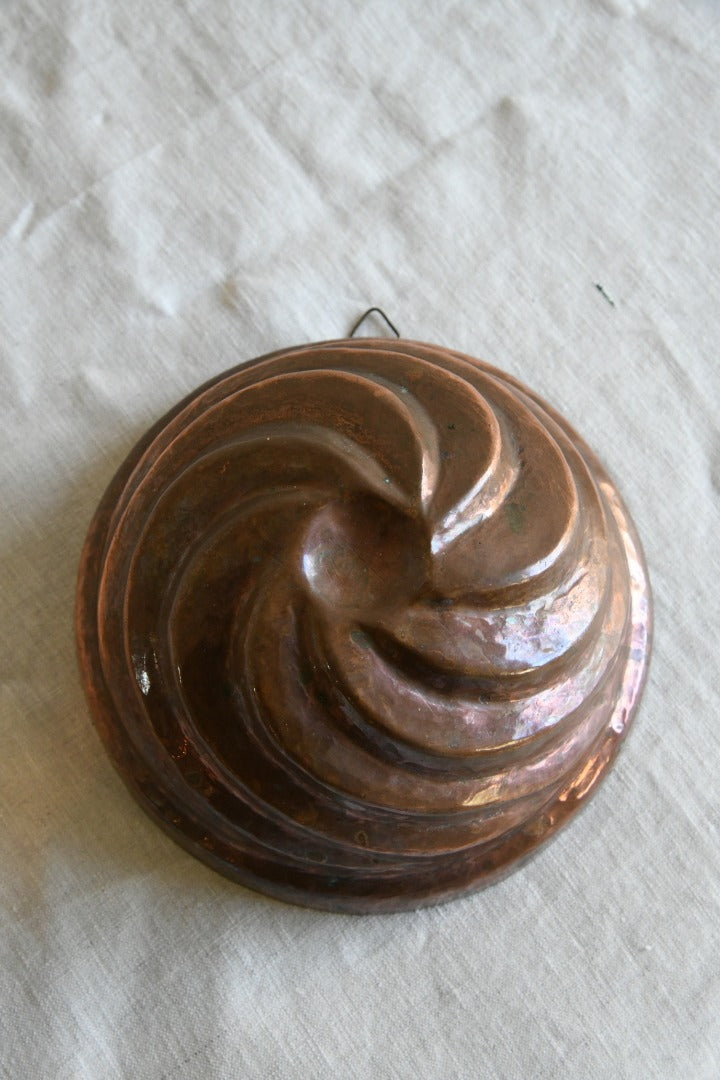 Vintage Round Copper Mould