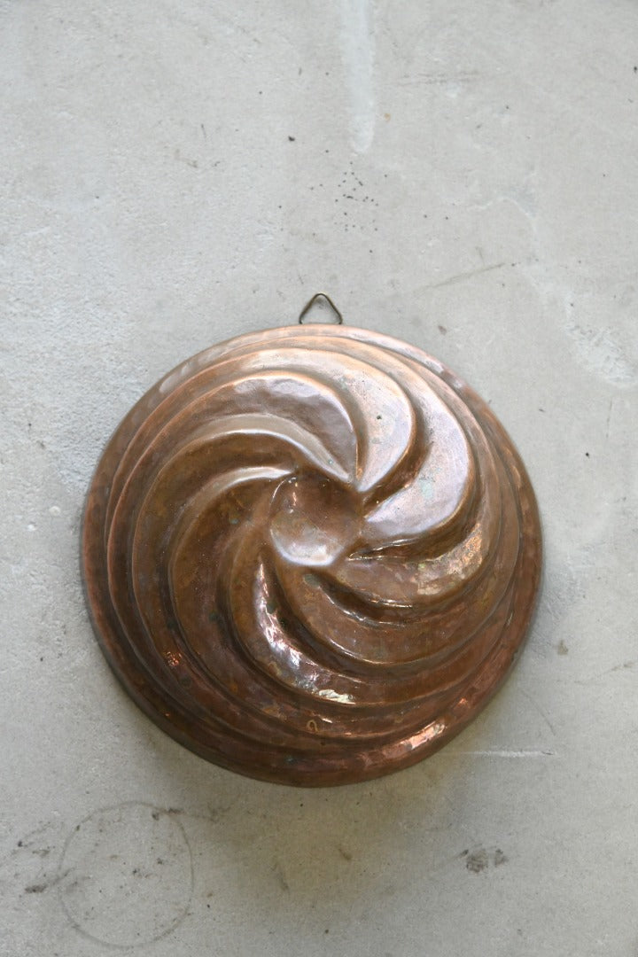 Vintage Round Copper Mould