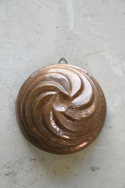 Vintage Round Copper Mould