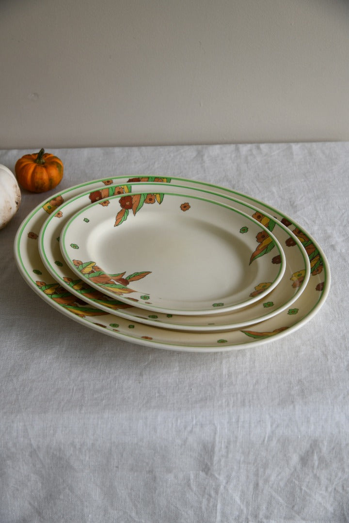 Royal Doulton Peach Serving Plates