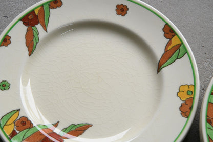 6 x Royal Doulton Peach Bread Plates