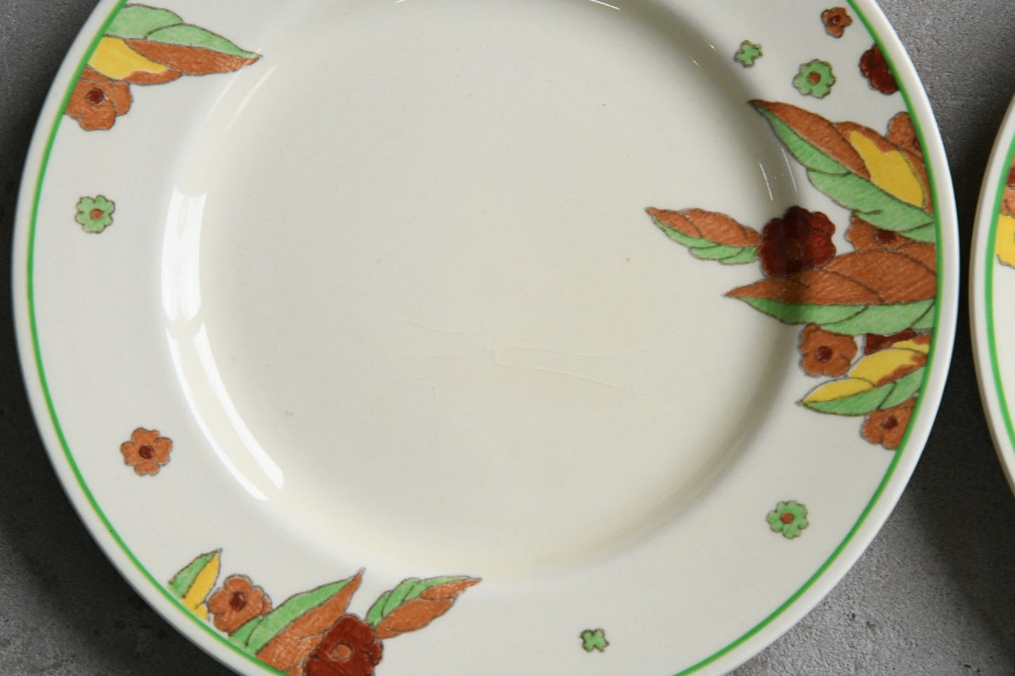 5 x Royal Doulton Peach Breakfast Plates