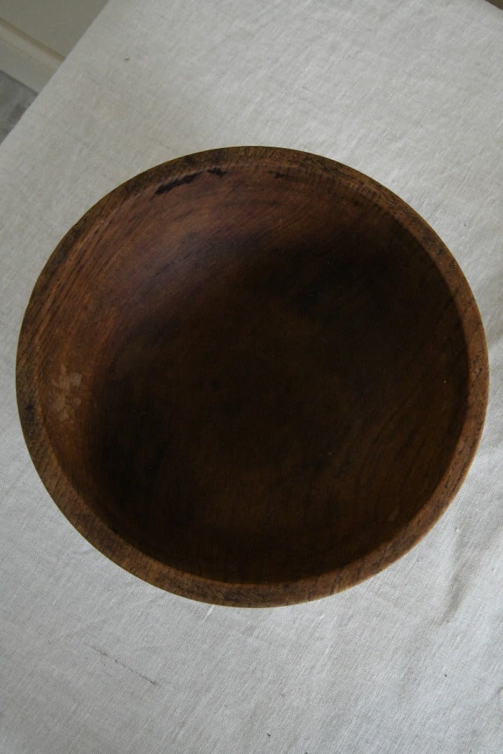 Turned Wooden Bowl