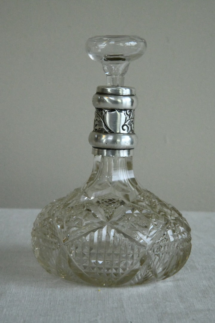 Antique Cut Glass Scent Bottle