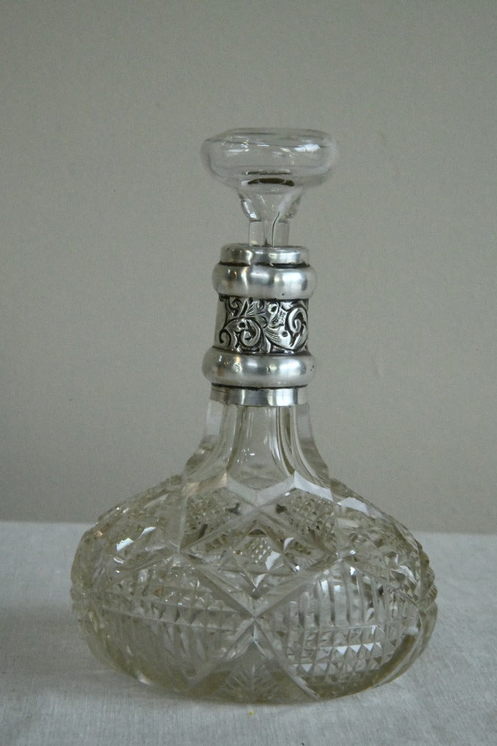 Antique Cut Glass Scent Bottle