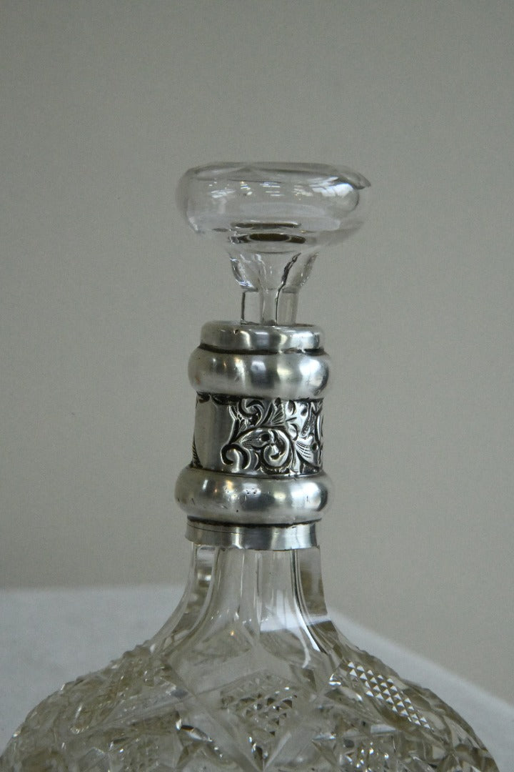 Antique Cut Glass Scent Bottle