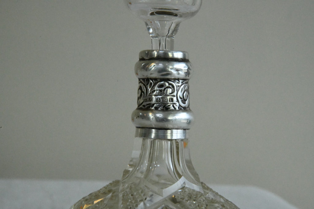 Antique Cut Glass Scent Bottle