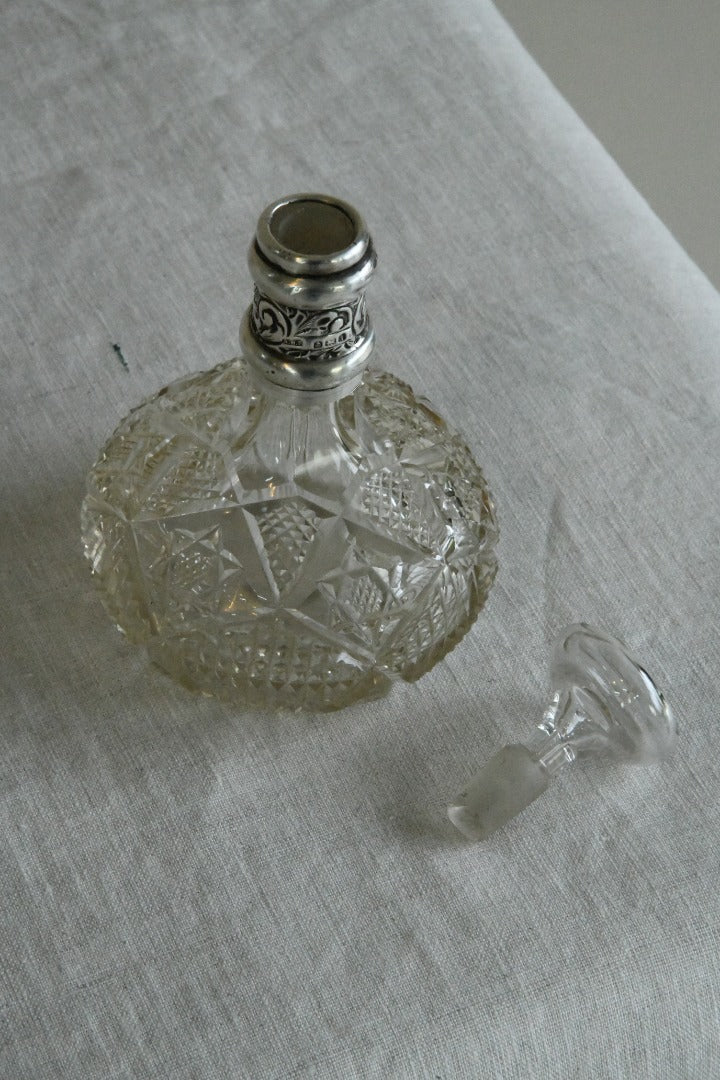 Antique Cut Glass Scent Bottle