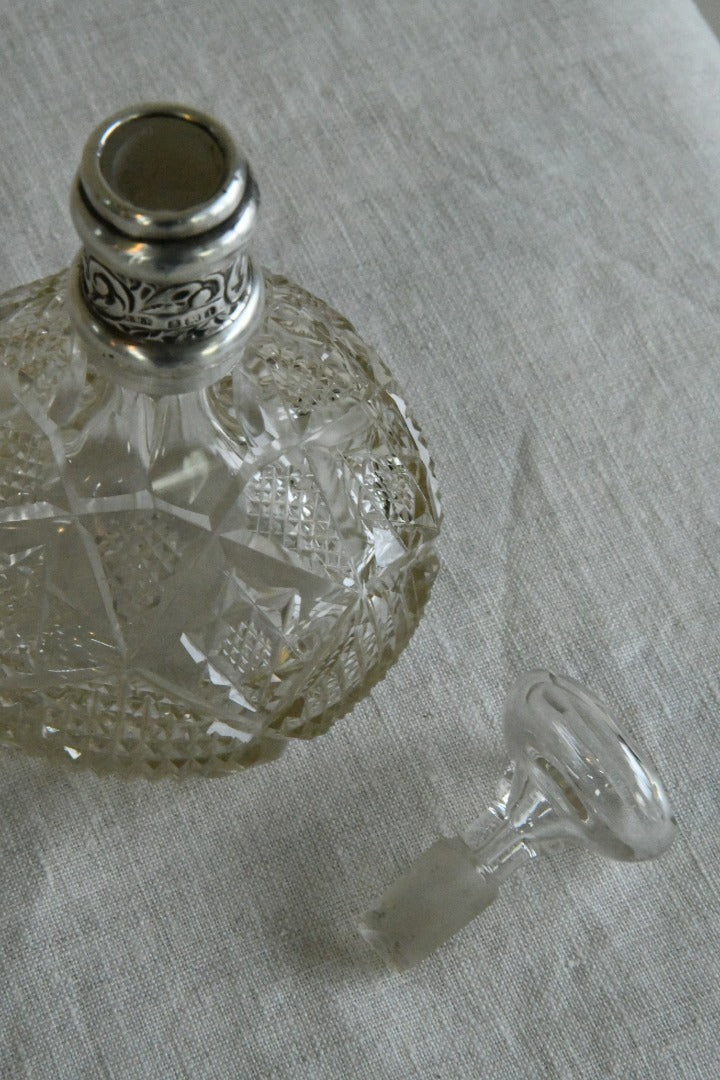 Antique Cut Glass Scent Bottle