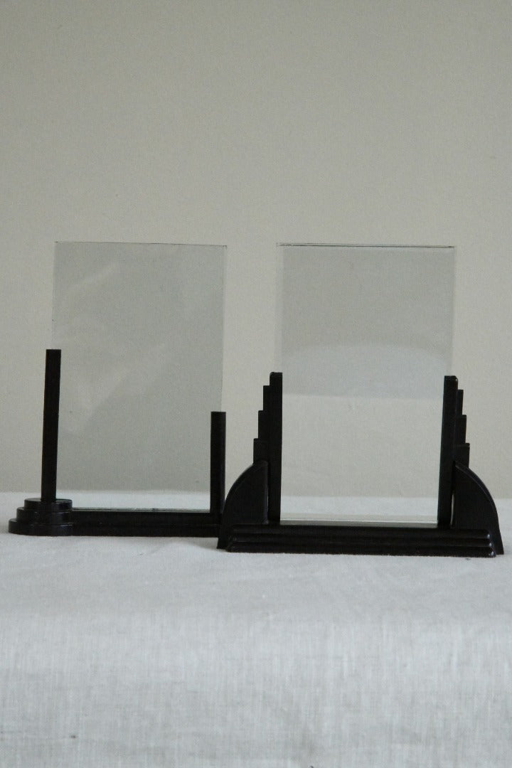 Pair Art Deco Bakelite Photo Frames